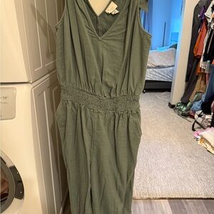 A New Day Olive Green Jumpsuit